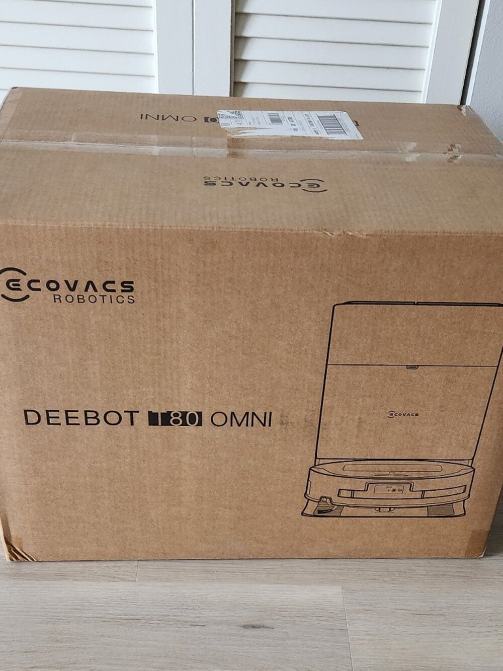 NWT: Robot Vacuum + Mop ECOVACS DEEBOT T80 Omni AI Navigation, 18,000Pa Suction - Picture 2 of 10
